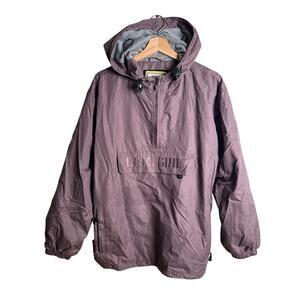 Lake Girl Windbreaker Full Zip Jacket Women's Size M